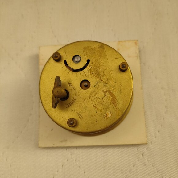 Vintage Clock Porcelain Wall Plate Dutch Scene Tile - Picture 4 of 4